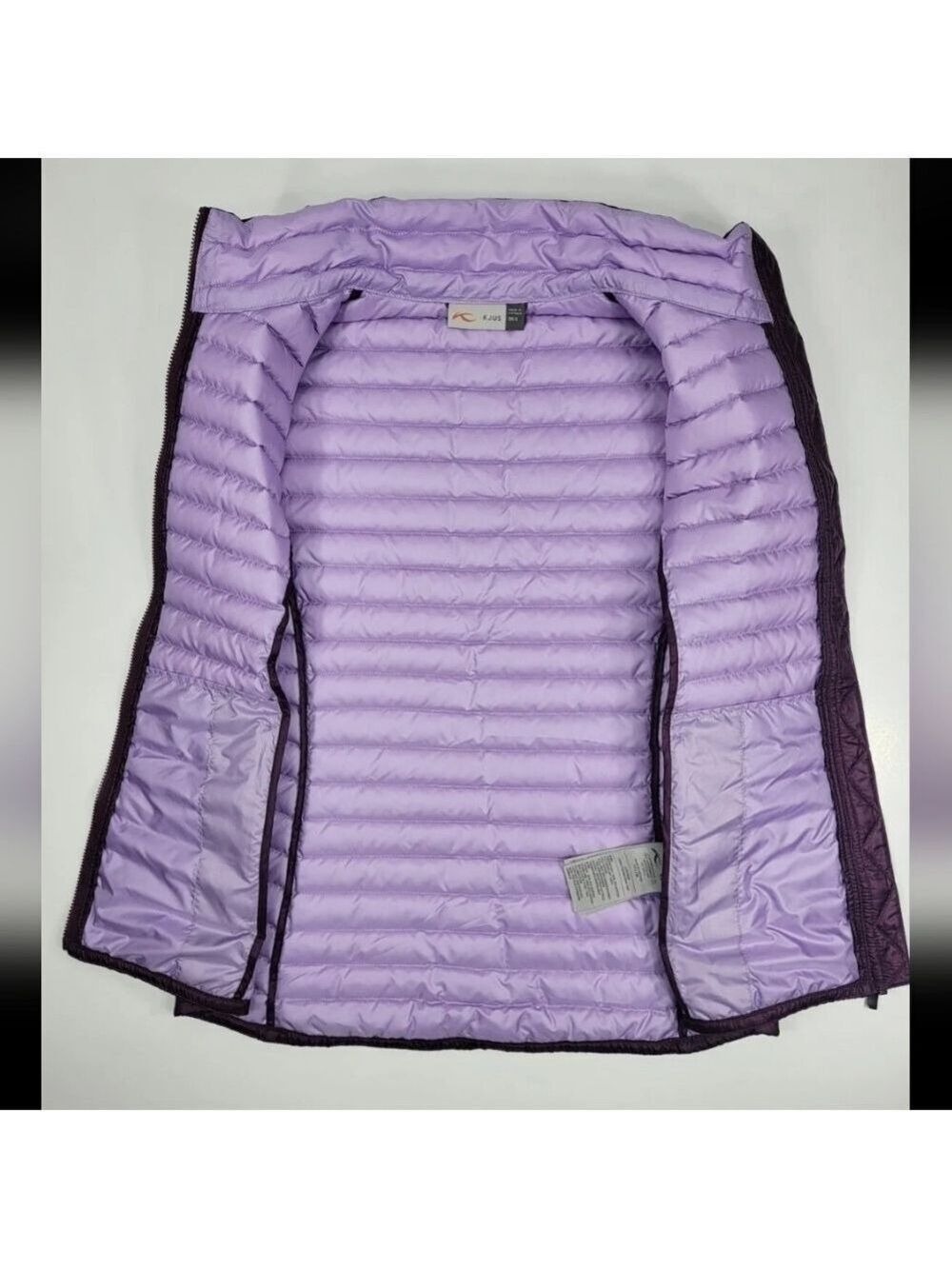 NEW KJUS Ladies Cypress Down Vest - Size 36 Small US 6 - Purple / Lavender NWT - Picture 5 of 12